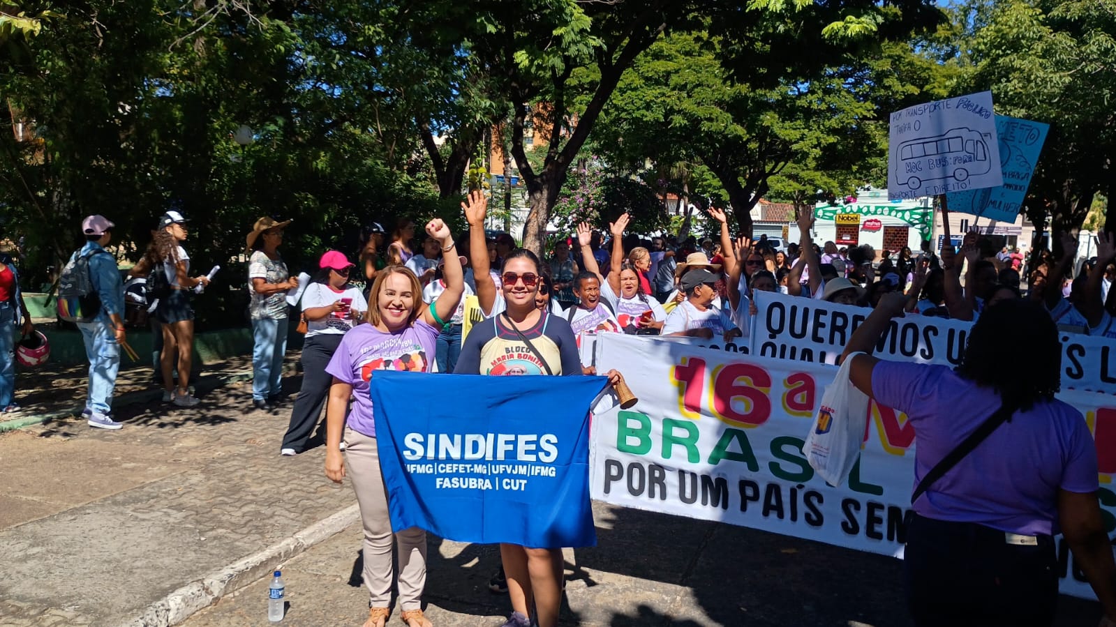 Em Montes Claros, SINDIFES participa de ato no Dia Internacional das Mulheres 3