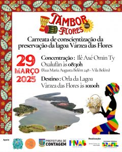 Em Contagem, grupo Ilê Axé Omin Ty Oxalufãn realizará carreata em defesa da lagoa Várzea das Flores 1