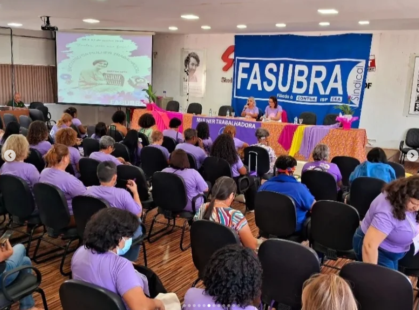 Política Nacional de Cuidados é tema da primeira palestra no Encontro da Mulher Trabalhadora da FASUBRA 2