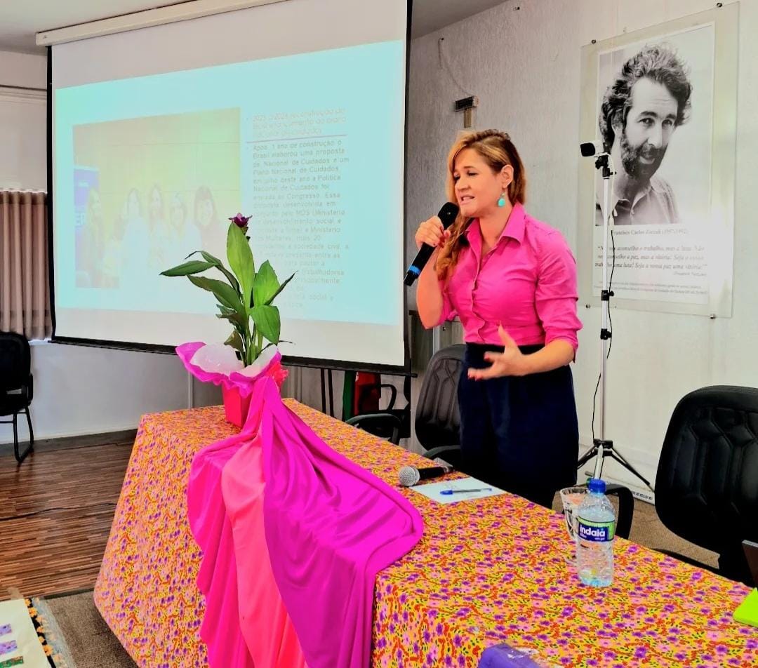 Política Nacional de Cuidados é tema da primeira palestra no Encontro da Mulher Trabalhadora da FASUBRA 3
