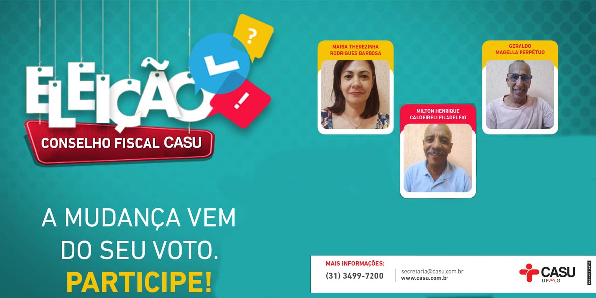 CASU fará eleições digitais nos dias 19 e 20/11 para Conselho Deliberativo e Fiscal 8