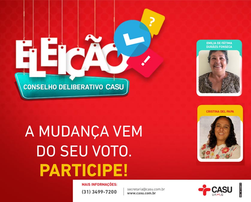 CASU fará eleições digitais nos dias 19 e 20/11 para Conselho Deliberativo e Fiscal 7