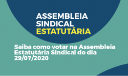 Informações sobre como participar da Assembleia Estatutária Sindical (Inscrição e Votação) 2 Informações sobre como participar da Assembleia Estatutária Sindical (Inscrição e Votação) 2