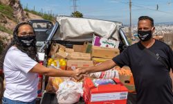 Campanha de Solidariedade do SINDIFES doa alimentos para Ceia de Natal de 300 famílias em vulnerabilidade da Ocupação Terra Nossa 4