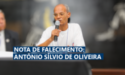 Nota de Falecimento de Antônio Sílvio de Oliveira 2